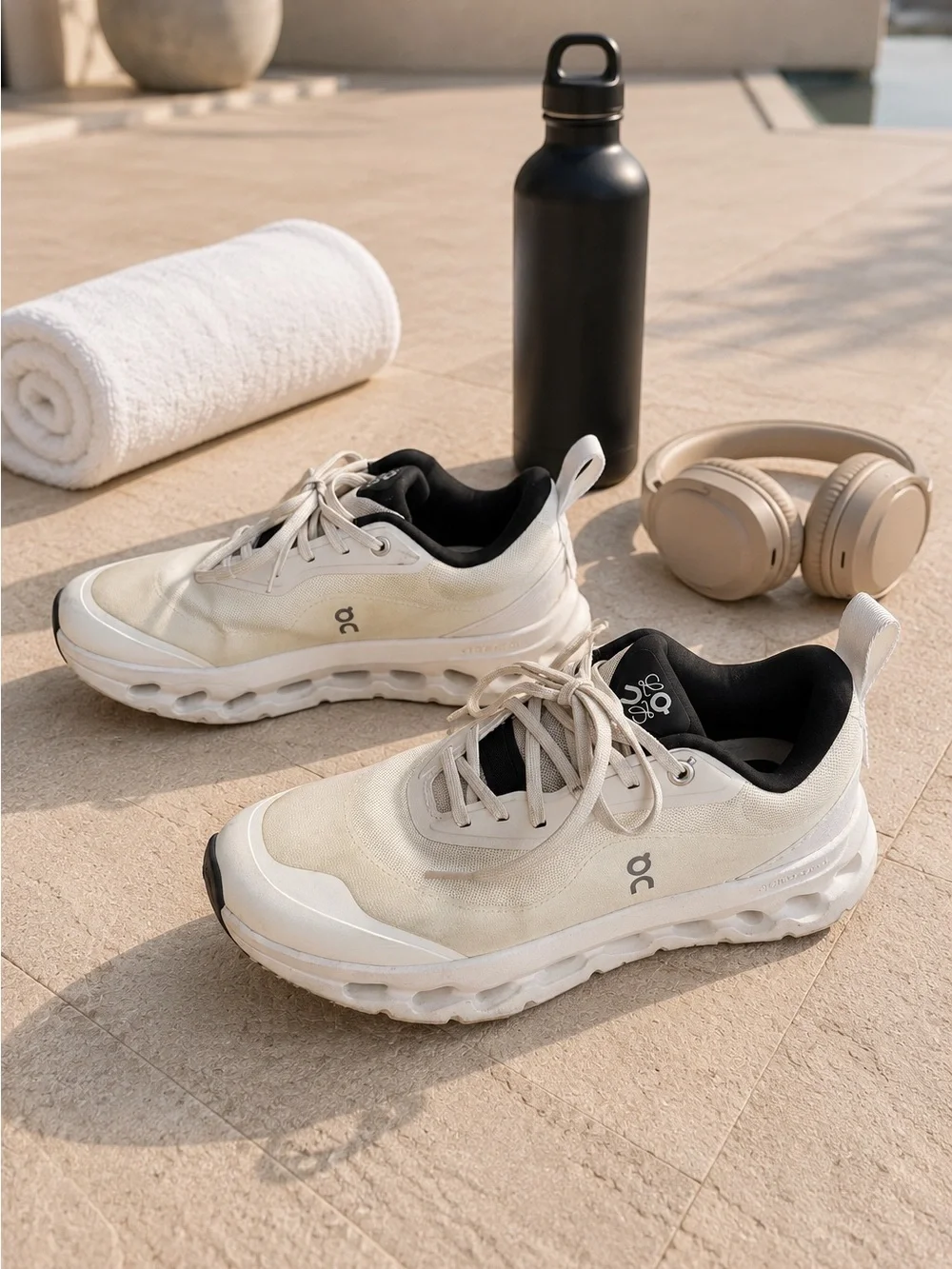 Authenticated Loewe x On Cloudtilt 2.0 Sand/White Sneakers Women’s 8.5 EU 40